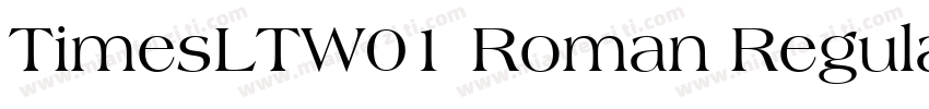 TimesLTW01 Roman Regular字体转换
